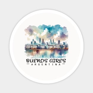 Unique Buenos Aires Argentina Souvenir Magnet